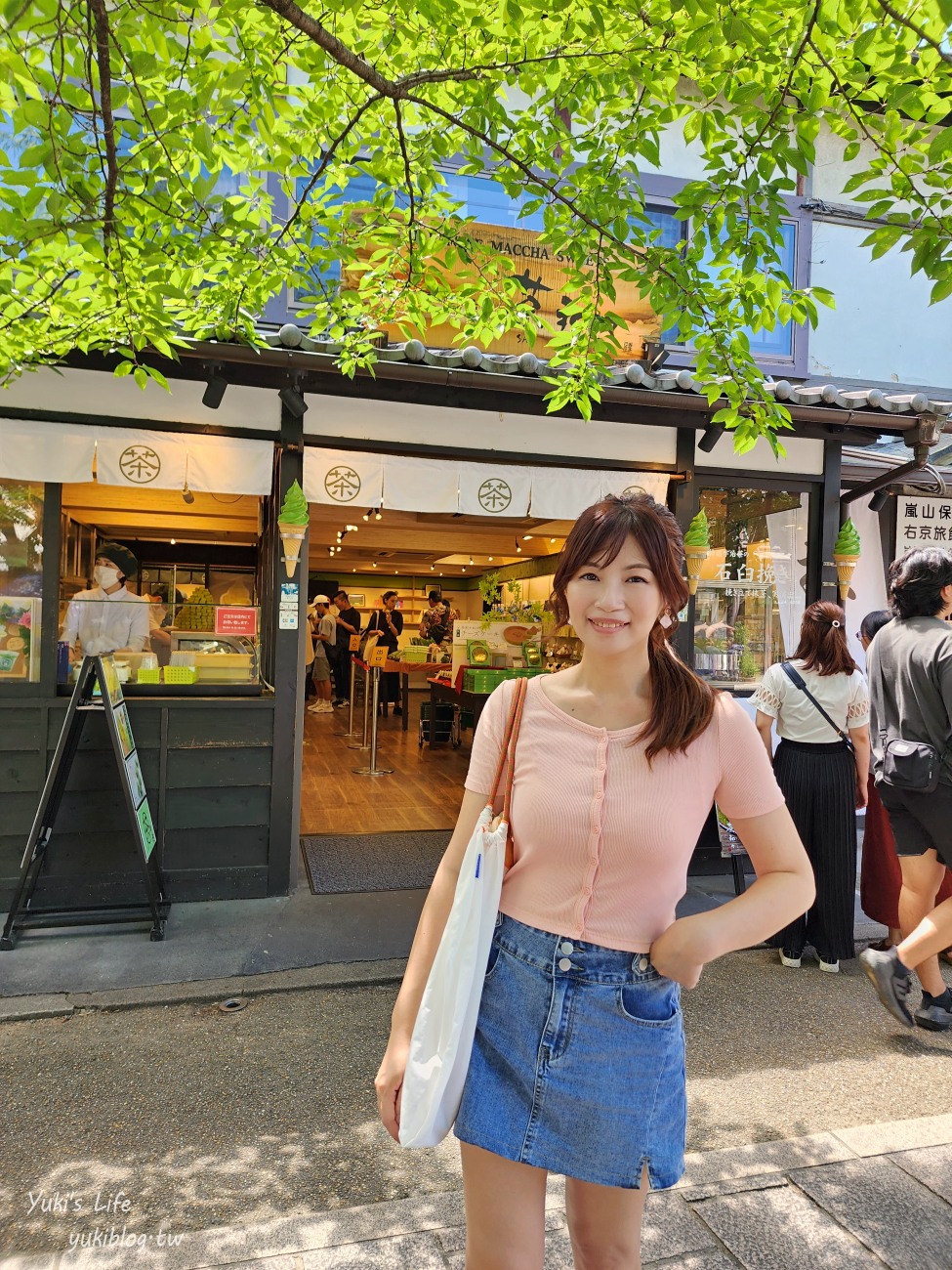京都必遊景點》嵐山商店街，悠閒一日遊~必吃美食鯛魚燒.米菲兔麵包店 - yuki.tw