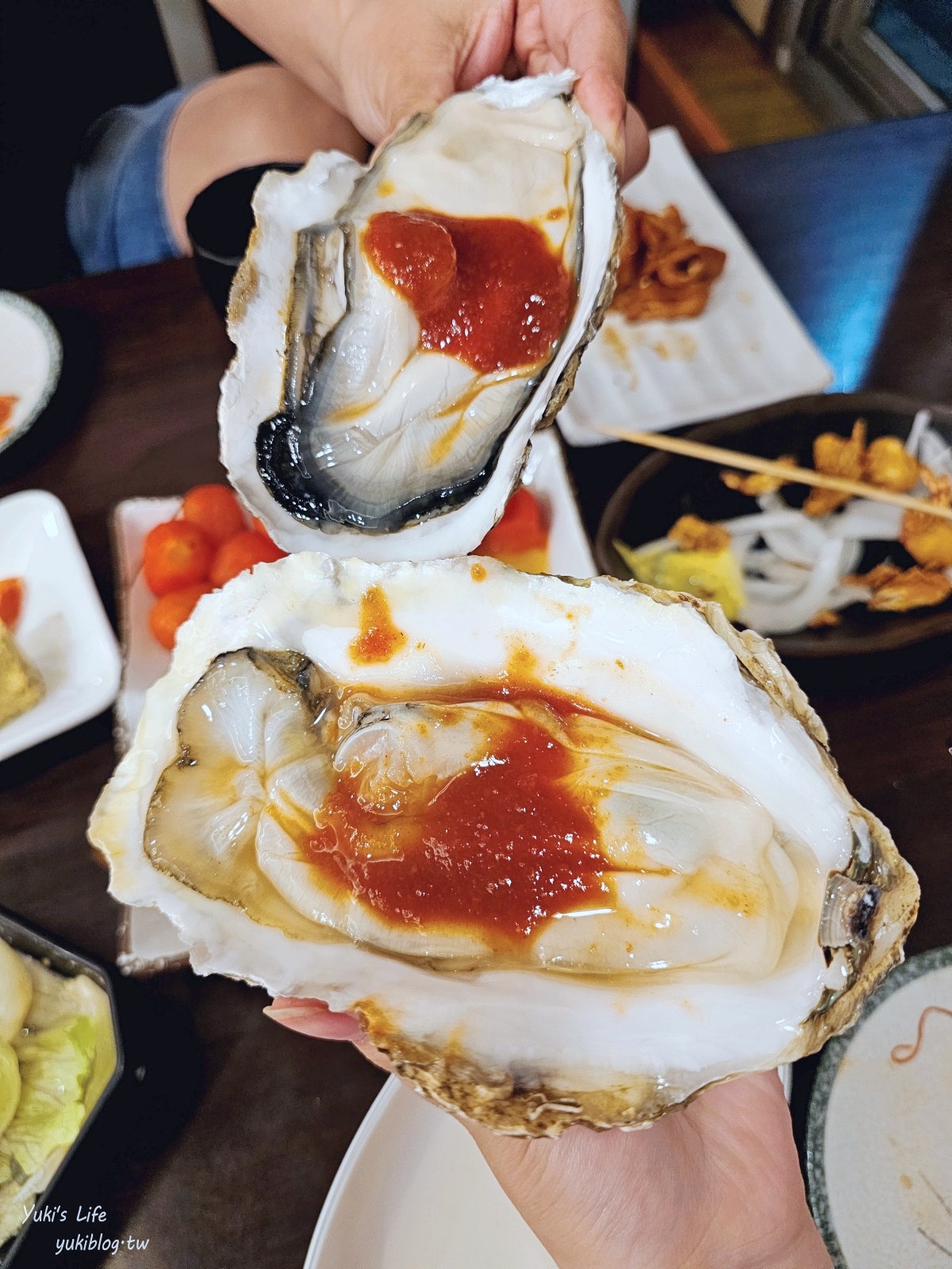 三峽美食|村日式料理吃到飽|超狂厚切生魚片.生蠔.天使紅蝦.巨大干貝富翁~ - yuki.tw