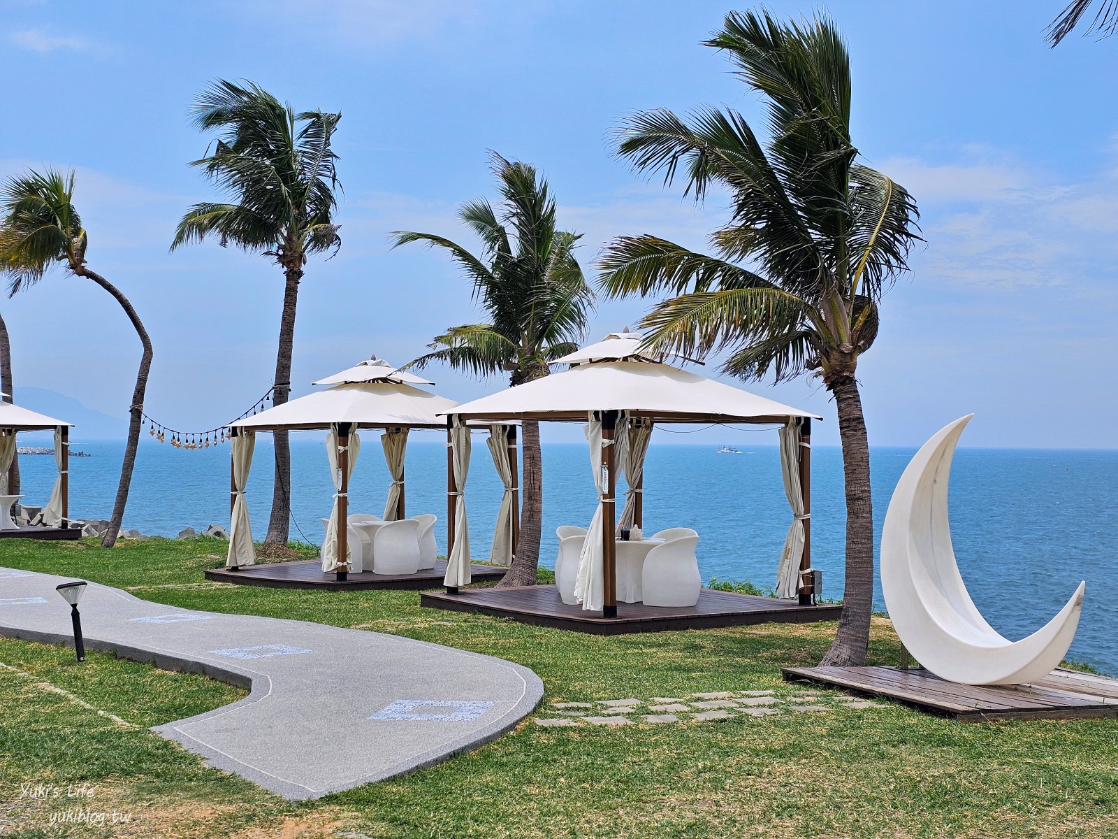 高雄景點|愛琴海岸海景渡假農場|夢幻海景第一排，適合情侶約會.親子出遊 - yuki.tw