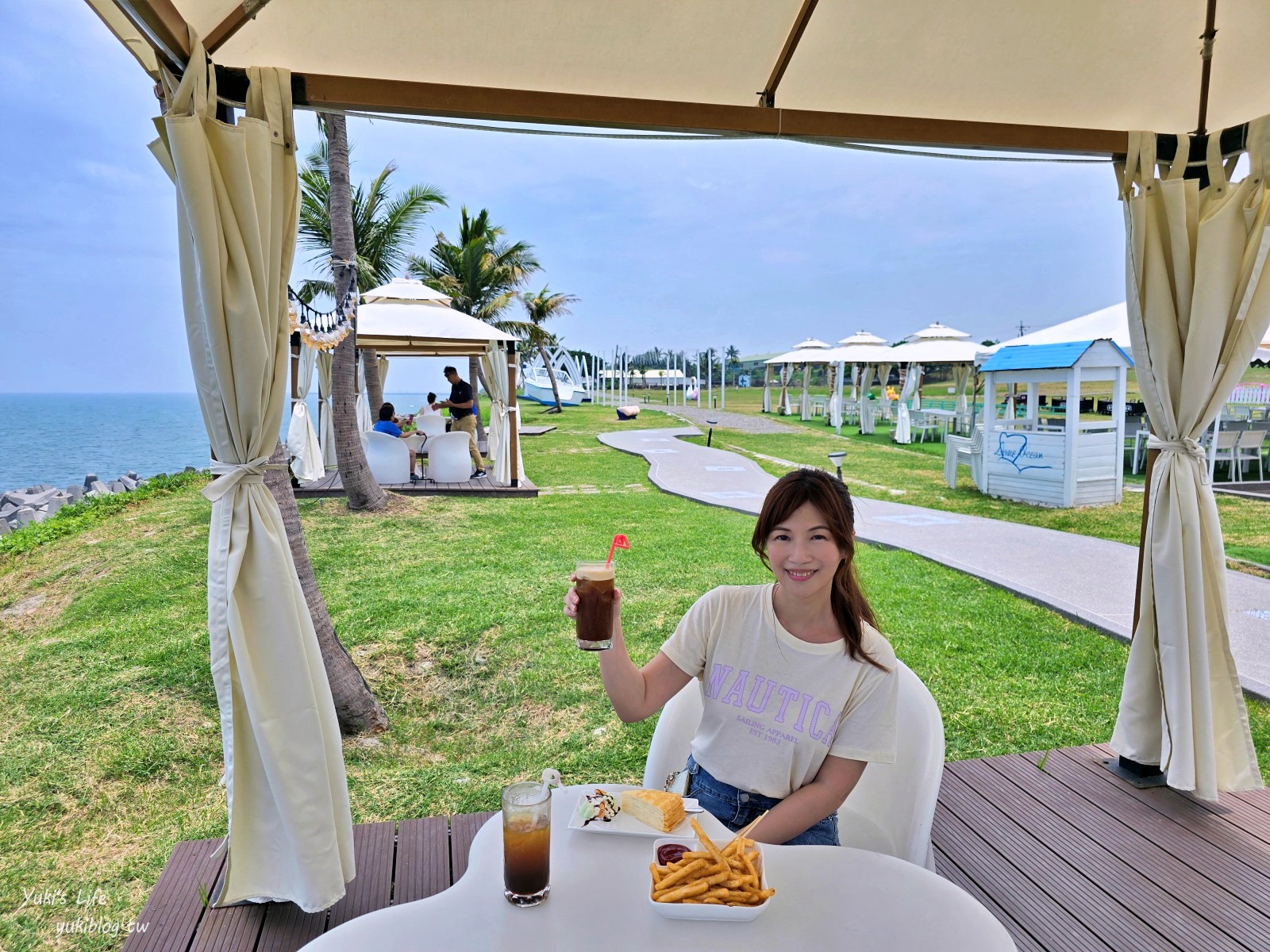 高雄景點|愛琴海岸海景渡假農場|夢幻海景第一排，適合情侶約會.親子出遊 - yuki.tw