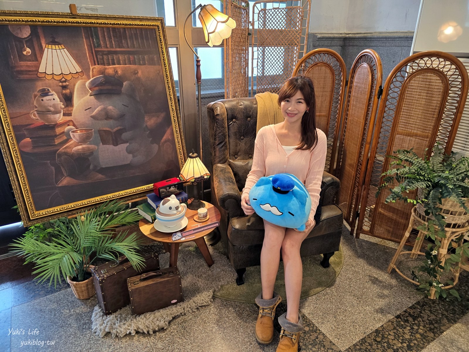 台中咖啡廳|奶泡貓咖啡Foamcat Cafe(臺中驛店)|古蹟裡的奶泡貓雞蛋糕太有梗，可愛爆擊~ - yuki.tw