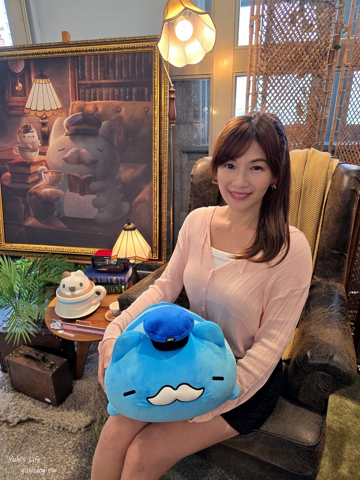 台中咖啡廳|奶泡貓咖啡Foamcat Cafe(臺中驛店)|古蹟裡的奶泡貓雞蛋糕太有梗，可愛爆擊~ - yuki.tw