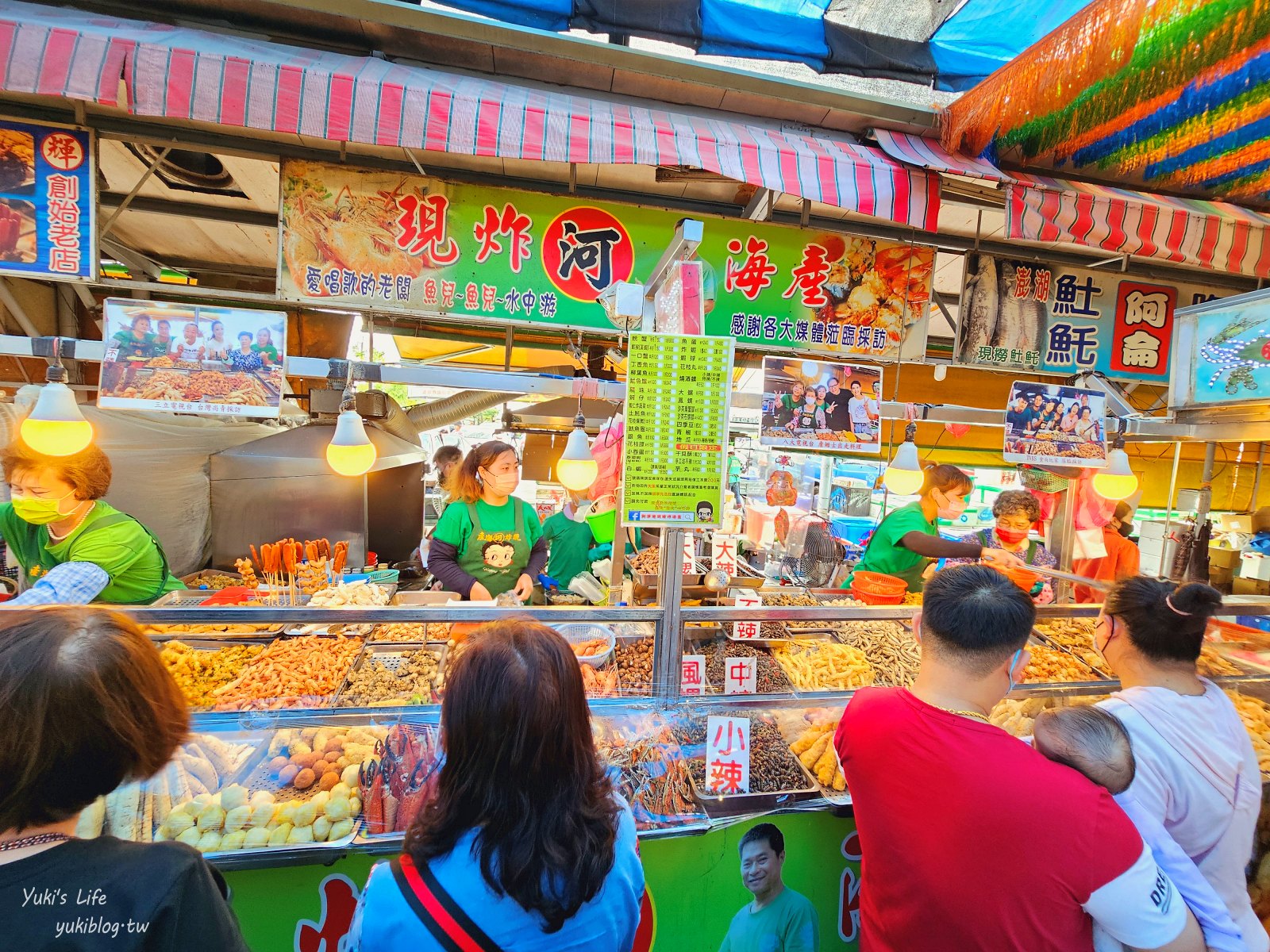 高雄景點|興達港觀光漁市|美食超多又不貴~想吃百元熱炒也有 - yuki.tw