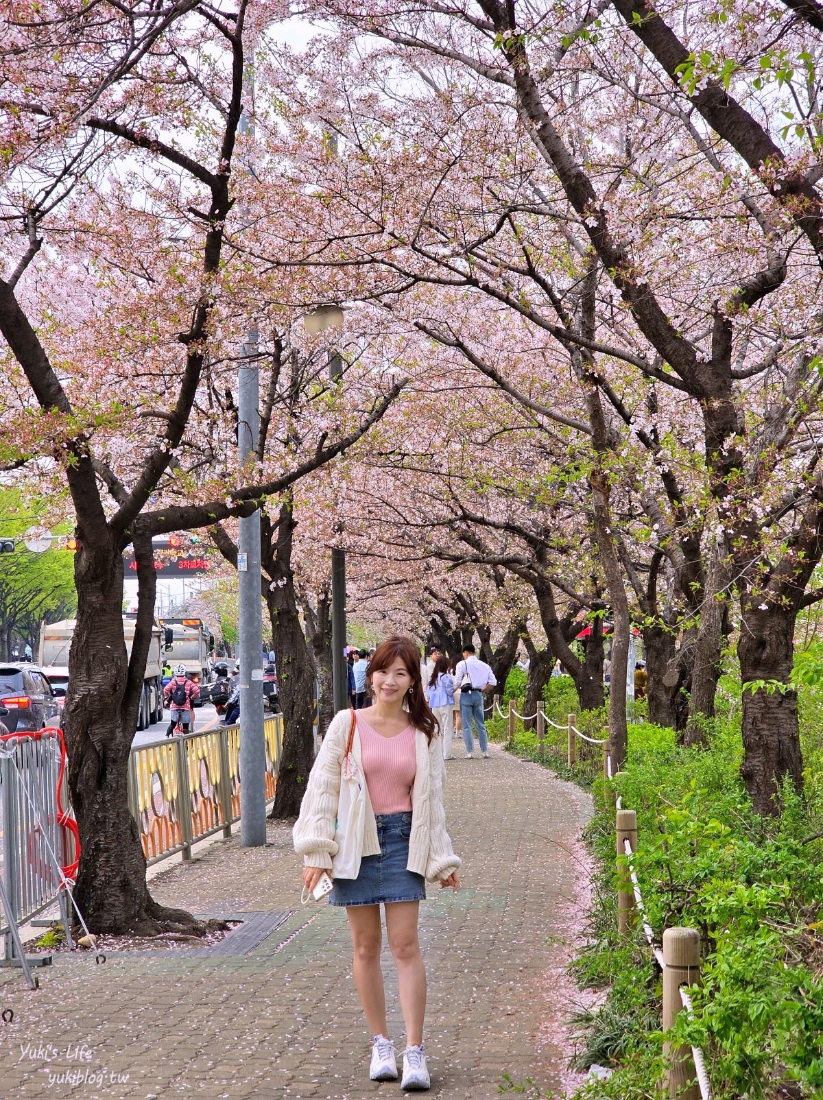 首爾景點》汝矣島漢江公園，野餐賞櫻花攻略！人來就好直接租野餐墊超方便！韓劇迷必朝聖 - yuki.tw