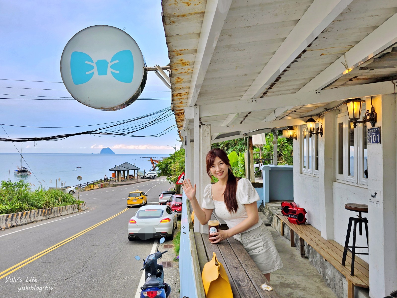 基隆外木山絕美海景第一排！ CHUCHU CAFE 啾啾咖啡～療癒系咖啡廳