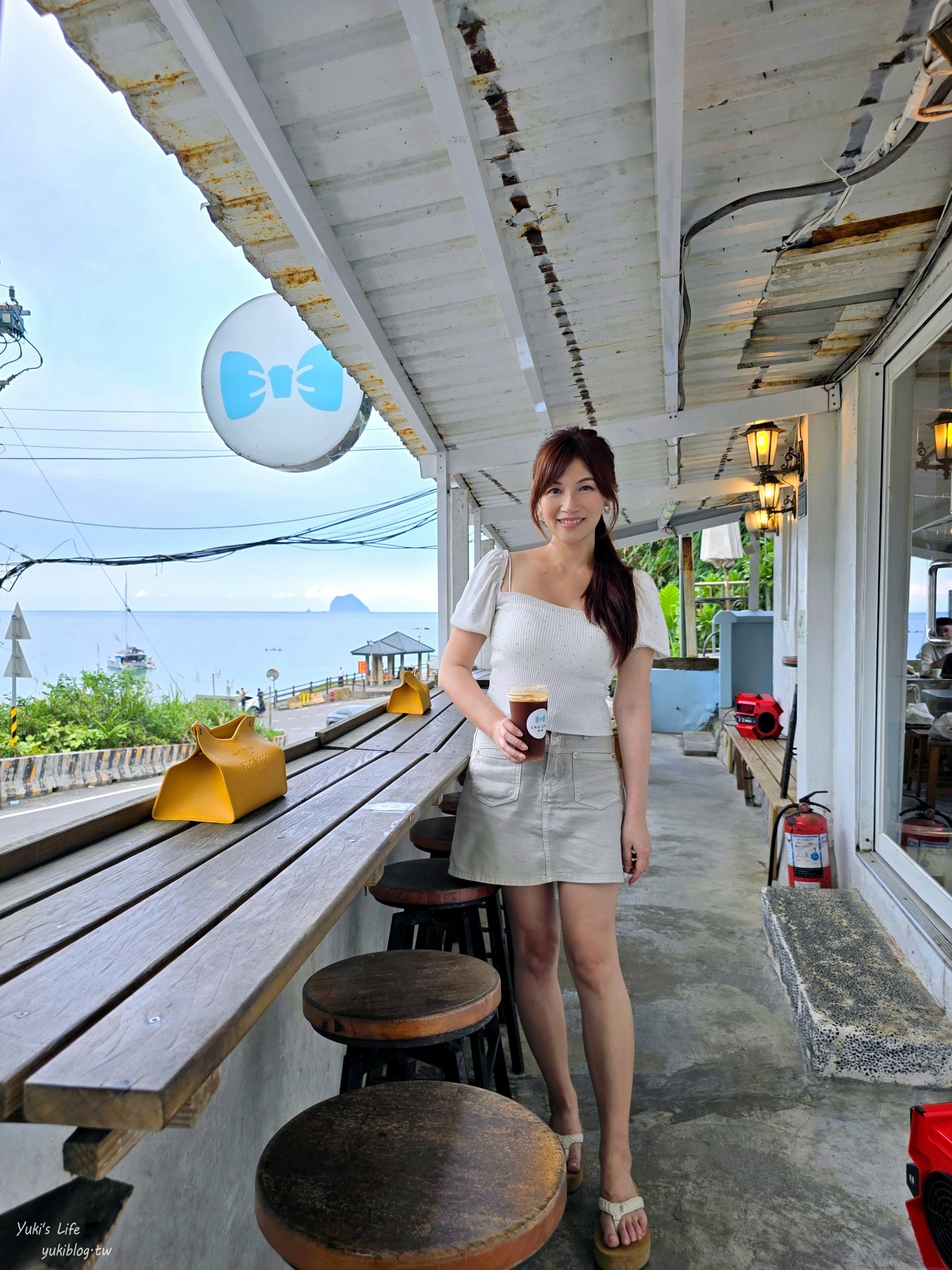 基隆外木山絕美海景第一排！ CHUCHU CAFE 啾啾咖啡～療癒系咖啡廳 - yuki.tw