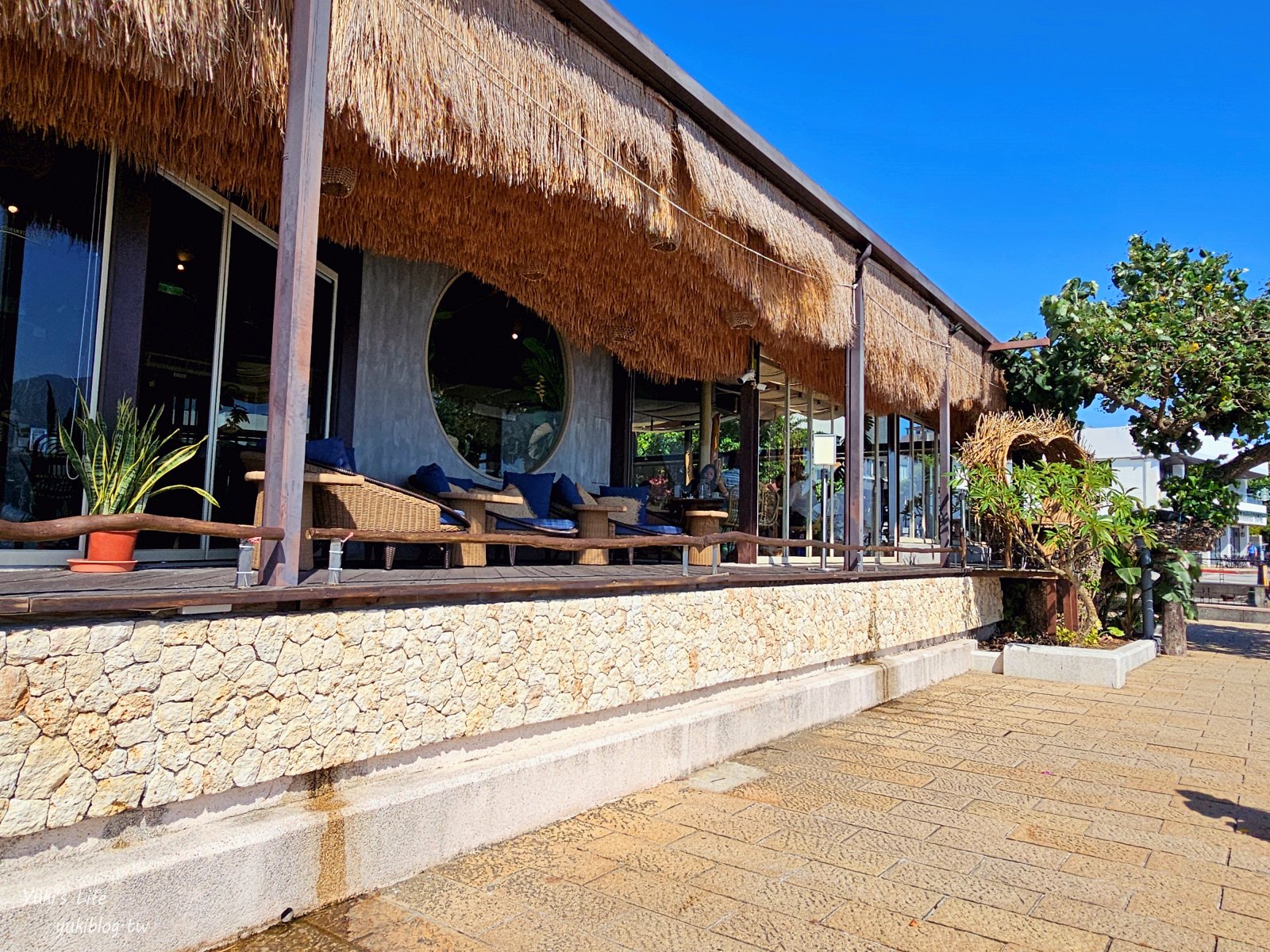 淡水景觀餐廳【水灣餐廳榕堤店】淡水TOP河景餐廳！秒飛峇里島浪漫約會首選 - yuki.tw