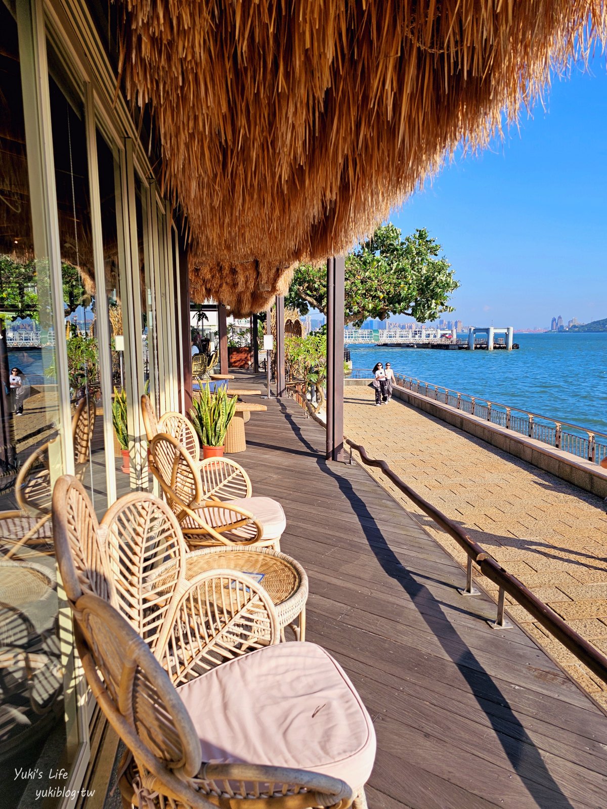 淡水景觀餐廳【水灣餐廳榕堤店】淡水TOP河景餐廳！秒飛峇里島浪漫約會首選 - yuki.tw