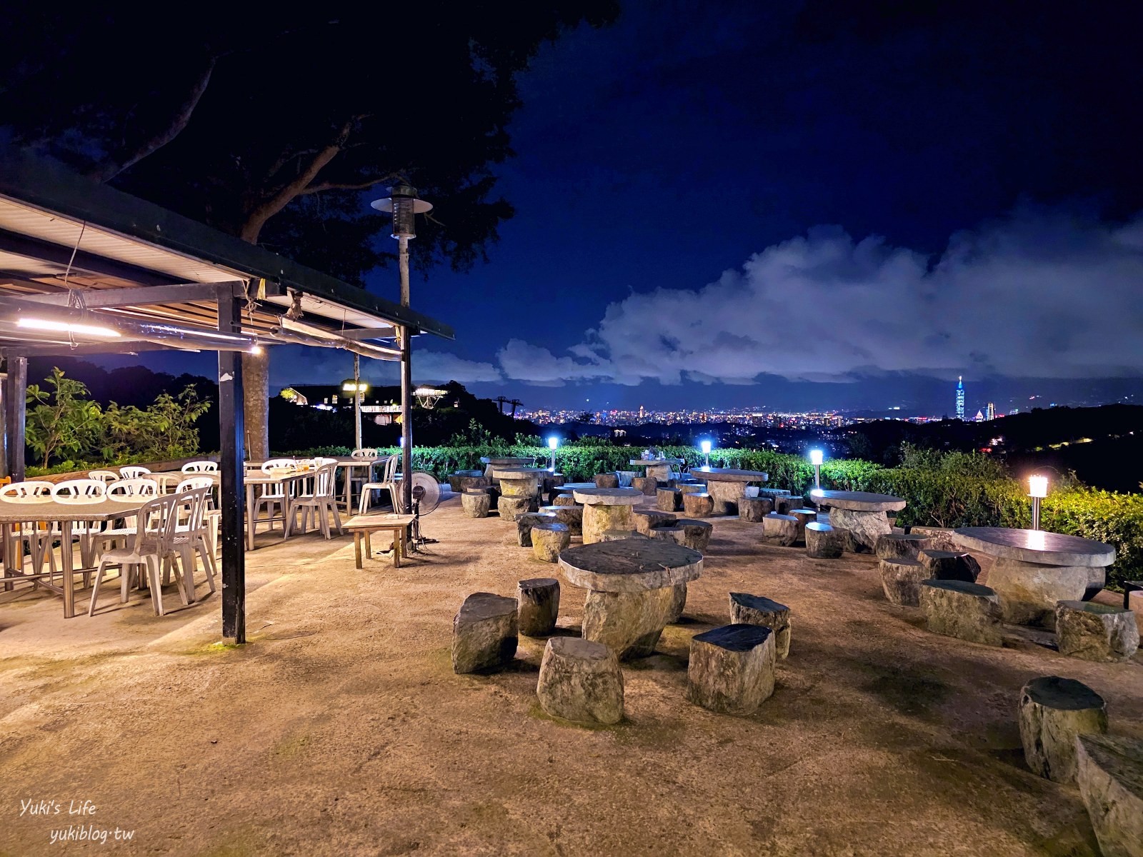 貓空景觀餐廳推薦必去｜雙橡園茶坊：台北101夜景、平價美食、約會首選 - yuki.tw