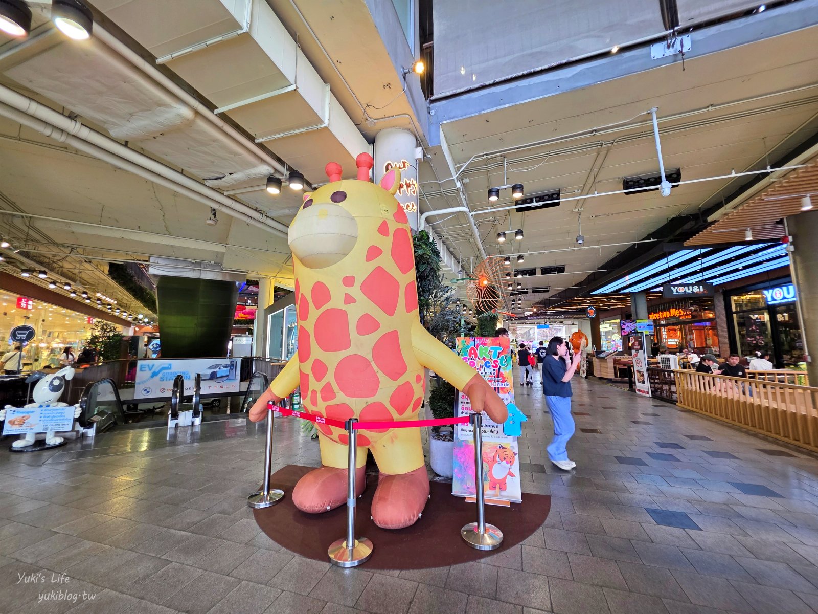 20250511010618_0_2bb024 曼谷逛膩市區景點？來這間像動物森林的Central Eastville百貨公司chill一下！