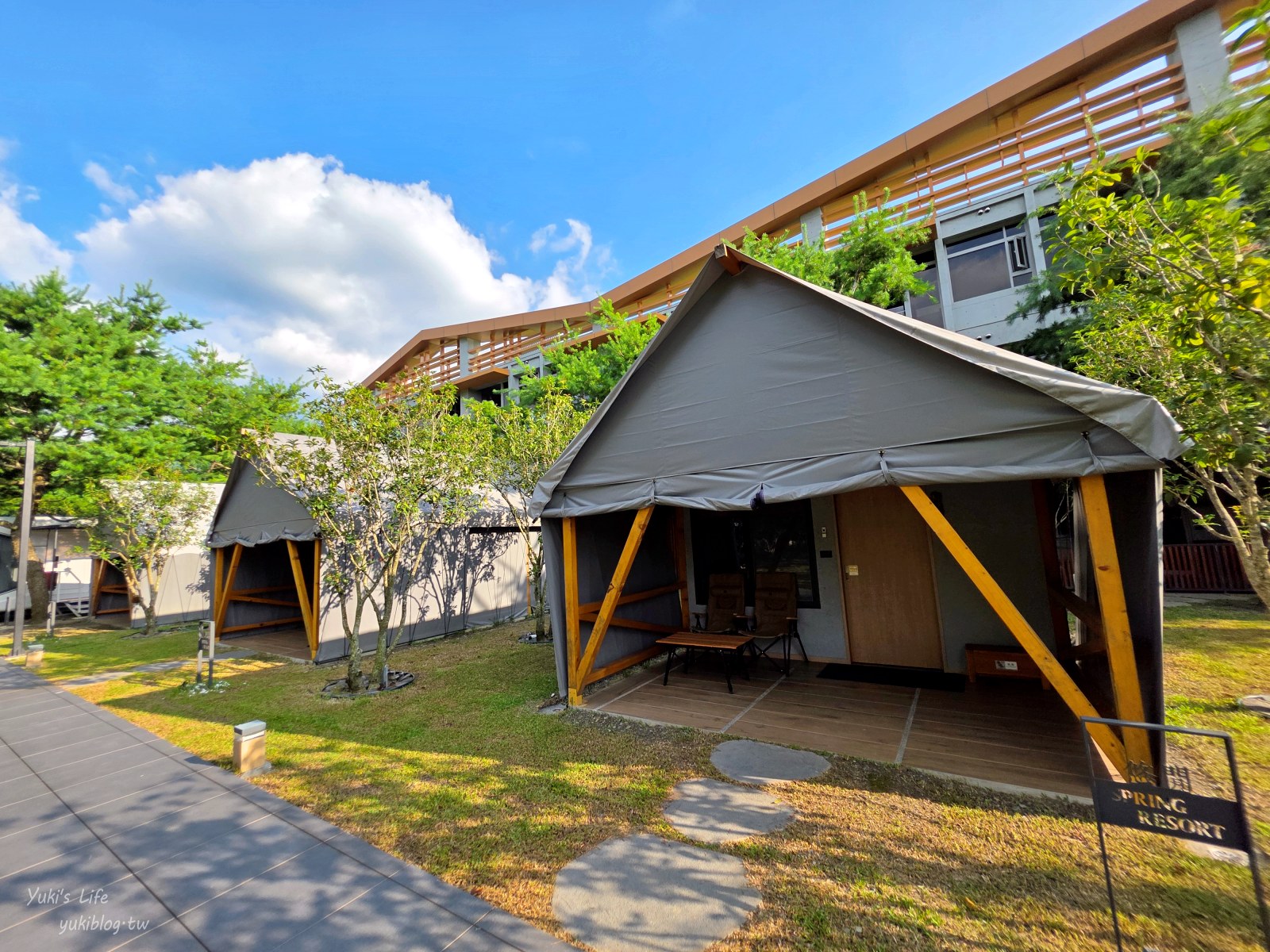 20250811201959_0_5f4023 南投埔里新飯店「埔里春天度假村」入住5千坪森林，奢華飯店與豪華露營一次滿足