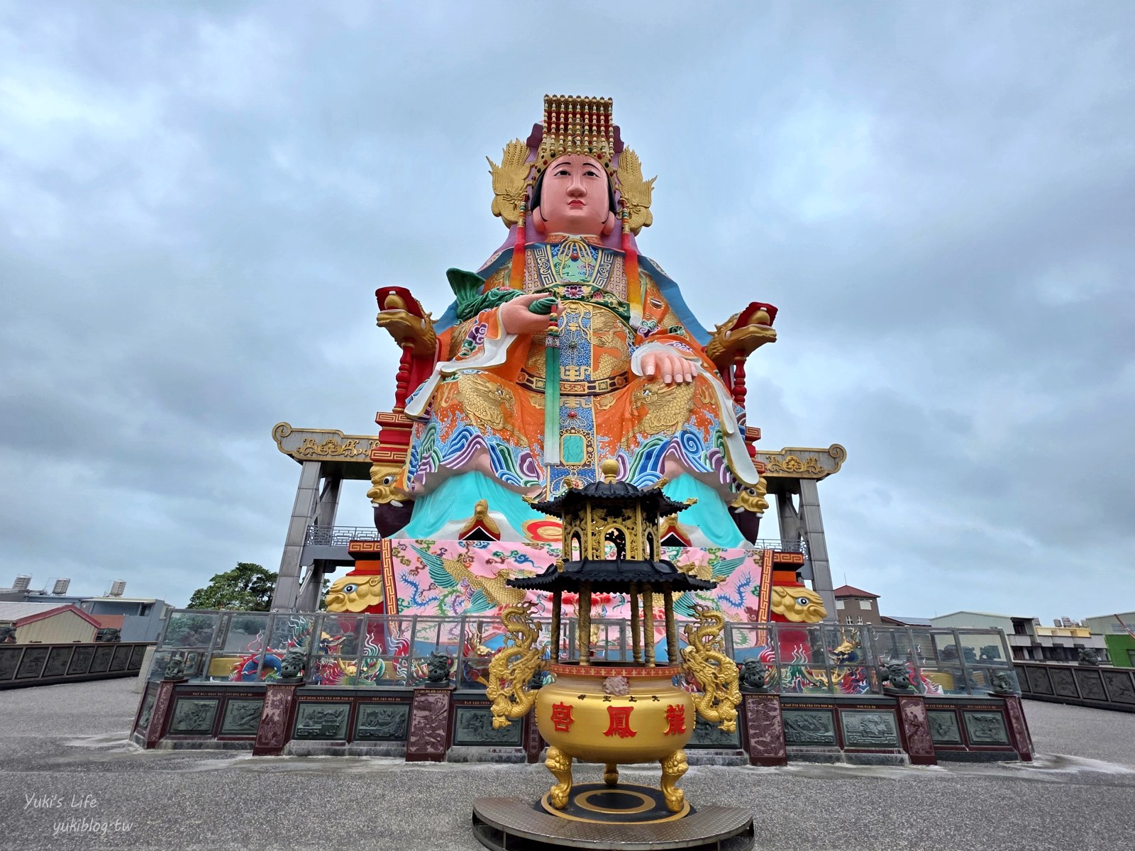 20251030154255_0_912a68 苗栗竹南小旅行｜后厝龍鳳宮「大媽祖」136尺高的天上聖母寶像