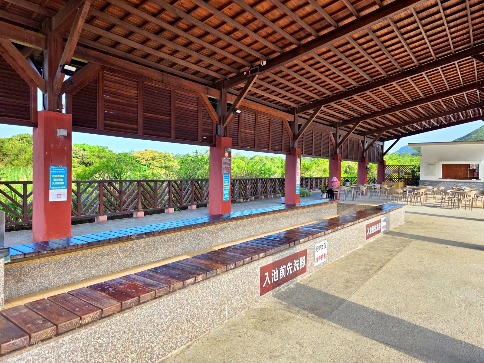 20251112141341_0_d6b84b 新北萬里「大鵬足湯公園」免費溫泉泡腳，還可以來煮溫泉蛋，自行車步道療癒之旅