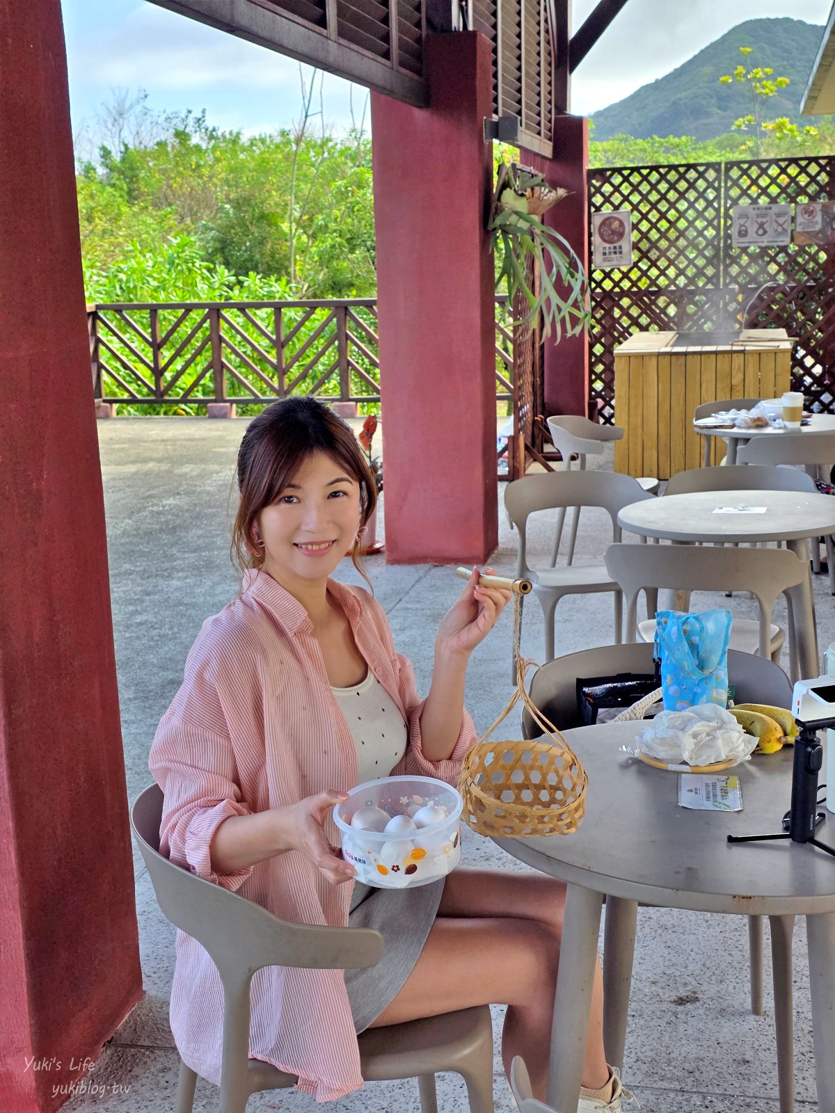 20251112141342_0_8090c2 新北萬里「大鵬足湯公園」免費溫泉泡腳，還可以來煮溫泉蛋，自行車步道療癒之旅