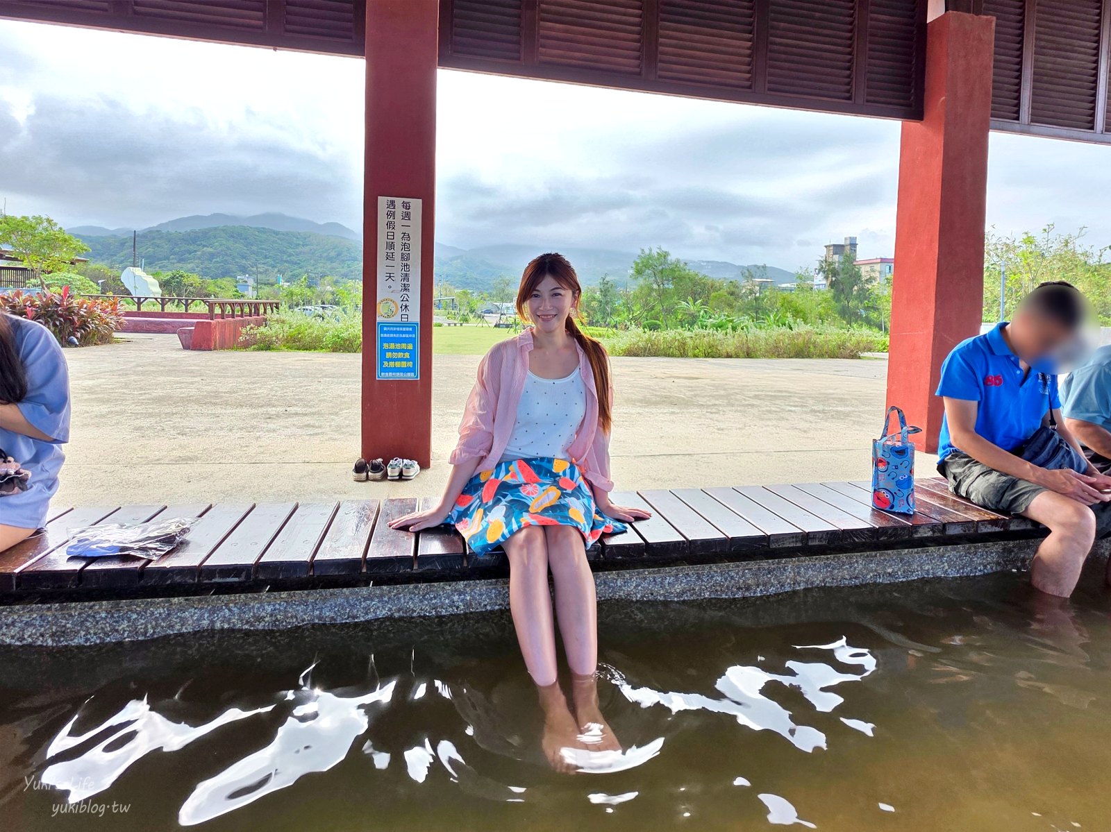 20251112141344_0_8d8a0e 新北萬里「大鵬足湯公園」免費溫泉泡腳，還可以來煮溫泉蛋，自行車步道療癒之旅