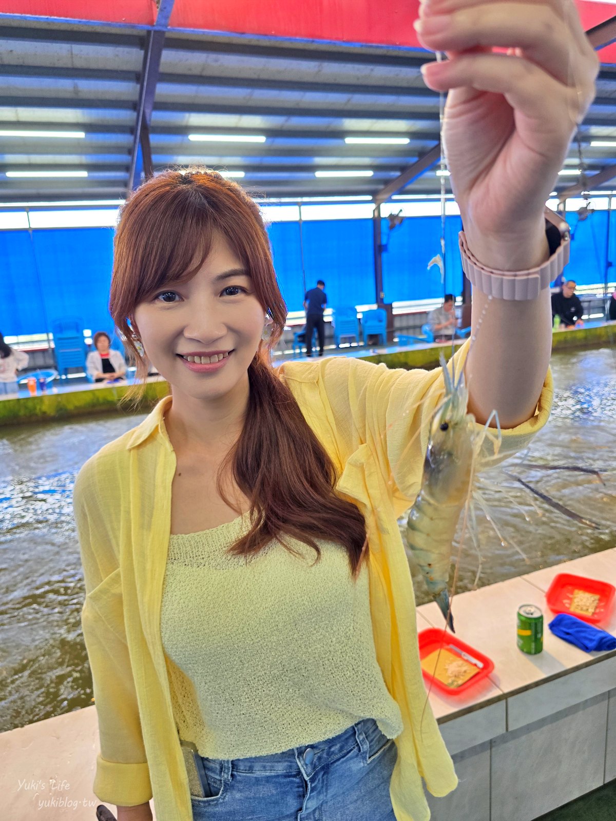 20260109220428_0_9e4ac9 【宜蘭五結】來來釣蝦場：烤肉釣蝦熱炒都有！親子同遊體驗趣味的雨天備案！