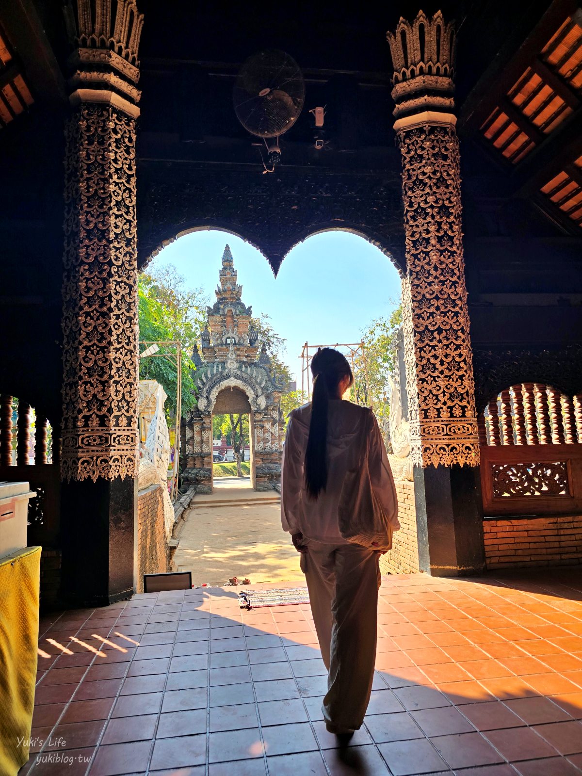 20260127174646_0_fbbf4a 【清邁古城】羅摩利寺：佛塔灑水祈福、寫旗許願超特別！免門票古寺美到不行，文化體驗必訪！