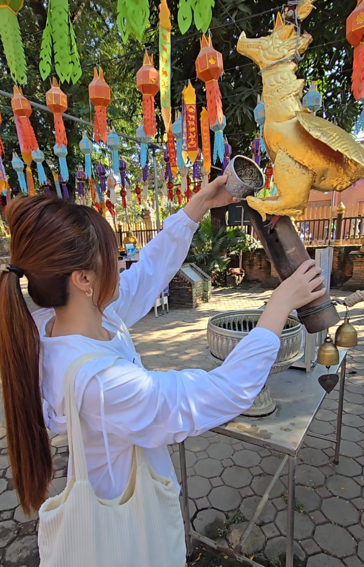 20260127175121_0_19d13d 【清邁古城】羅摩利寺：佛塔灑水祈福、寫旗許願超特別！免門票古寺美到不行，文化體驗必訪！