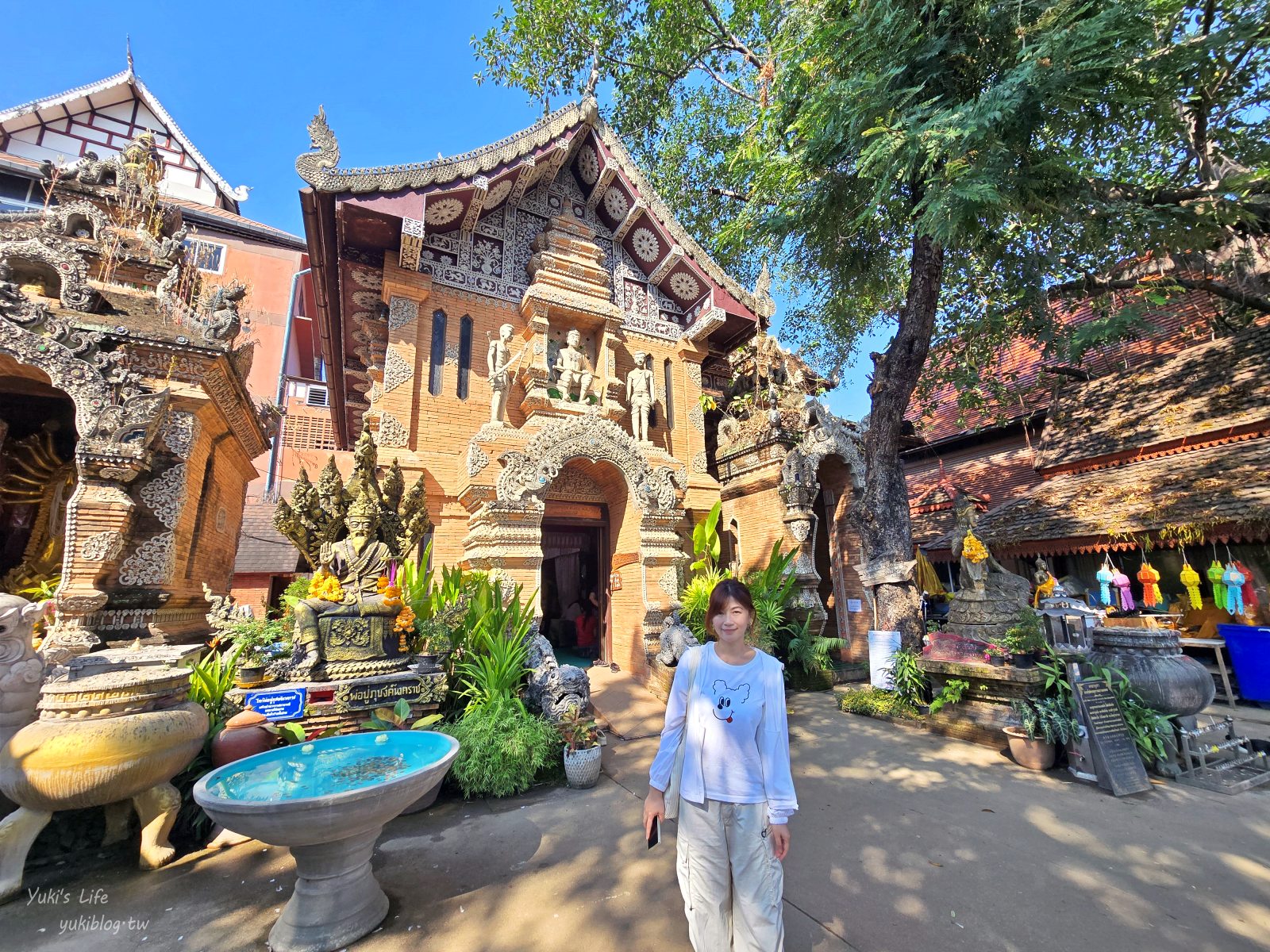 20260127175648_0_bd5d80 【清邁古城】羅摩利寺：佛塔灑水祈福、寫旗許願超特別！免門票古寺美到不行，文化體驗必訪！