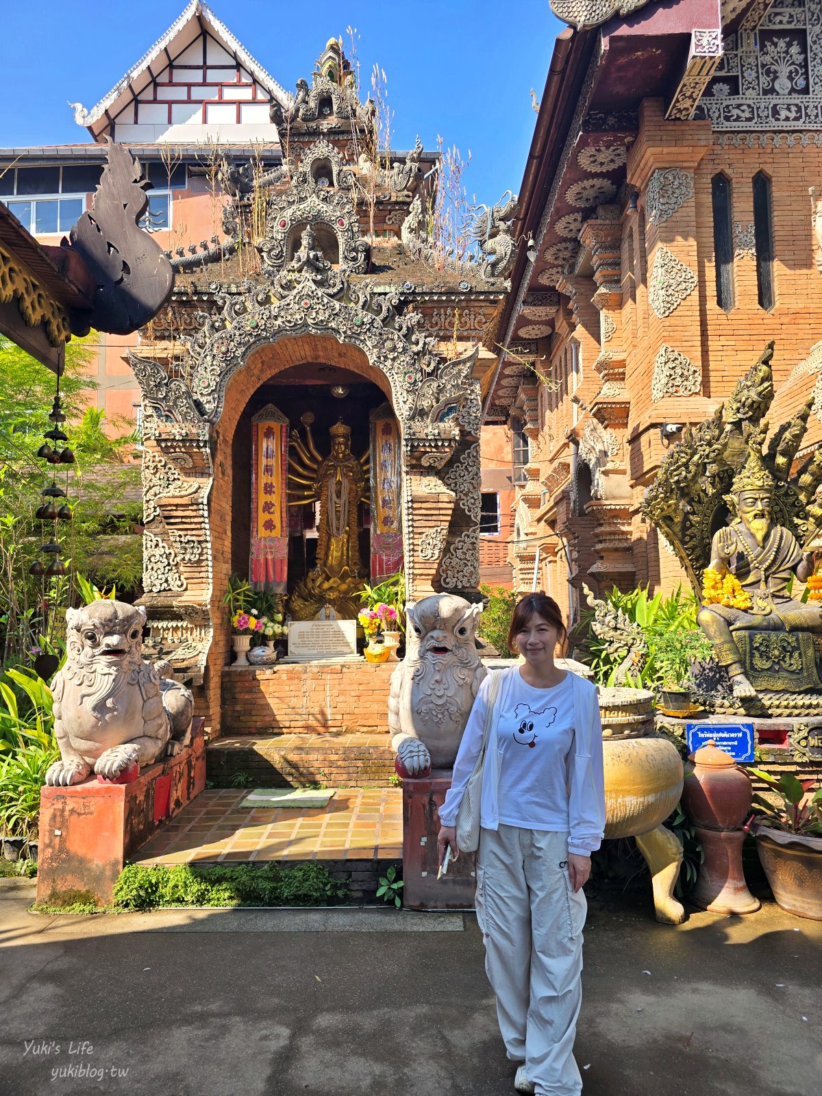 20260127175707_0_6ac7ed 【清邁古城】羅摩利寺：佛塔灑水祈福、寫旗許願超特別！免門票古寺美到不行，文化體驗必訪！