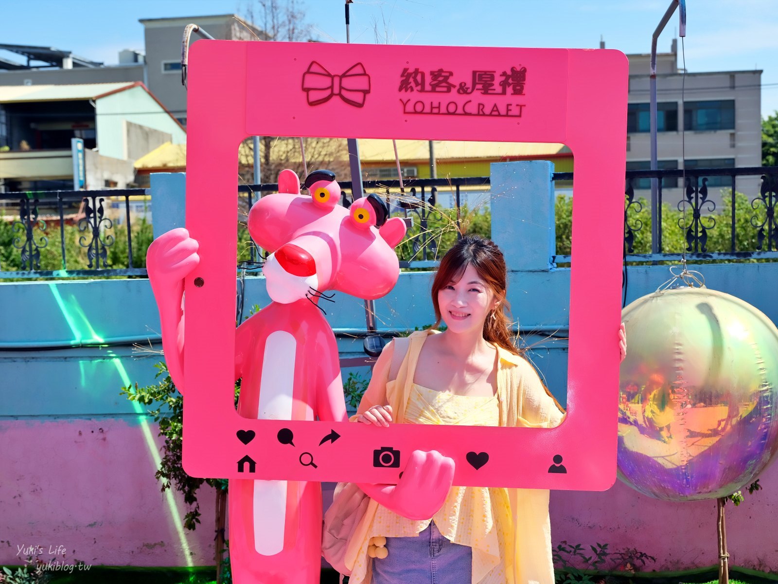 20260302130117_0_03d372 【台中后里】約客厚禮築夢手創館：驚艷再訪！全新粉紅草皮頑皮豹、女神階梯、翼手龍直升機溜滑梯，進入童話國度！