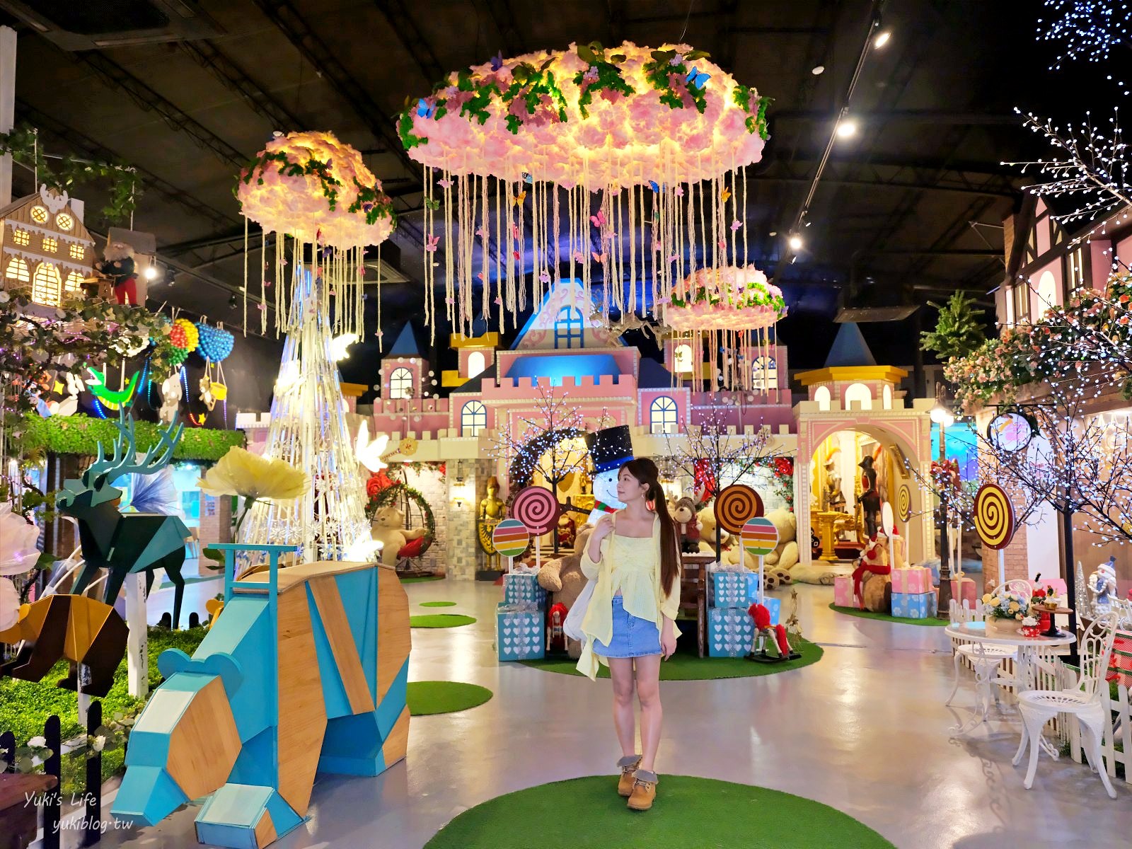 20260302130248_0_bac1f6 【台中后里】約客厚禮築夢手創館：驚艷再訪！全新粉紅草皮頑皮豹、女神階梯、翼手龍直升機溜滑梯，進入童話國度！