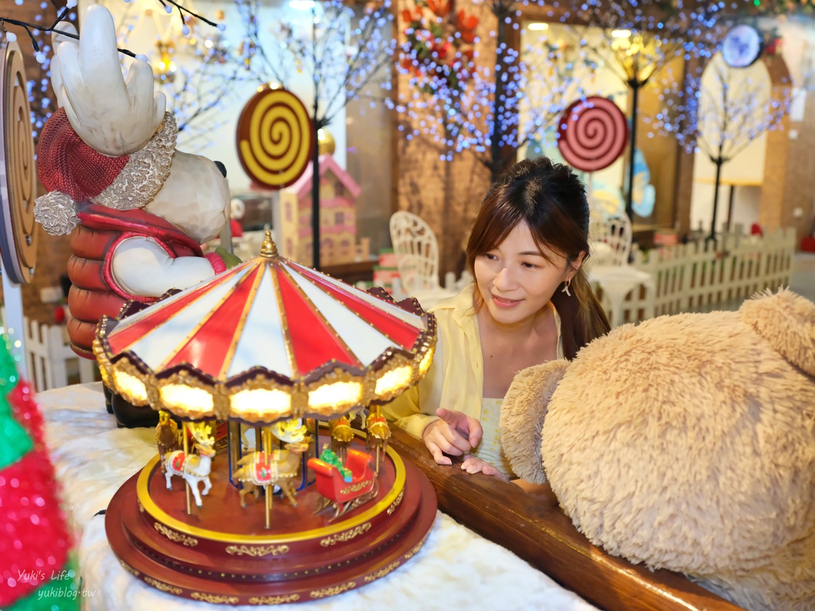 20260302130441_0_77889a 【台中后里】約客厚禮築夢手創館：驚艷再訪！全新粉紅草皮頑皮豹、女神階梯、翼手龍直升機溜滑梯，進入童話國度！