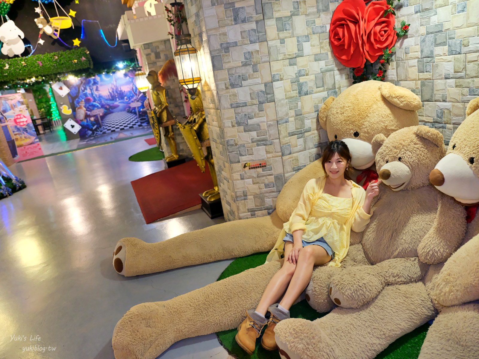 20260302130500_0_79594d 【台中后里】約客厚禮築夢手創館：驚艷再訪！全新粉紅草皮頑皮豹、女神階梯、翼手龍直升機溜滑梯，進入童話國度！