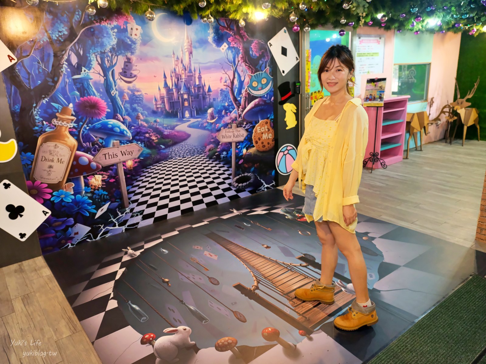 20260302130628_0_3135c9 【台中后里】約客厚禮築夢手創館：驚艷再訪！全新粉紅草皮頑皮豹、女神階梯、翼手龍直升機溜滑梯，進入童話國度！