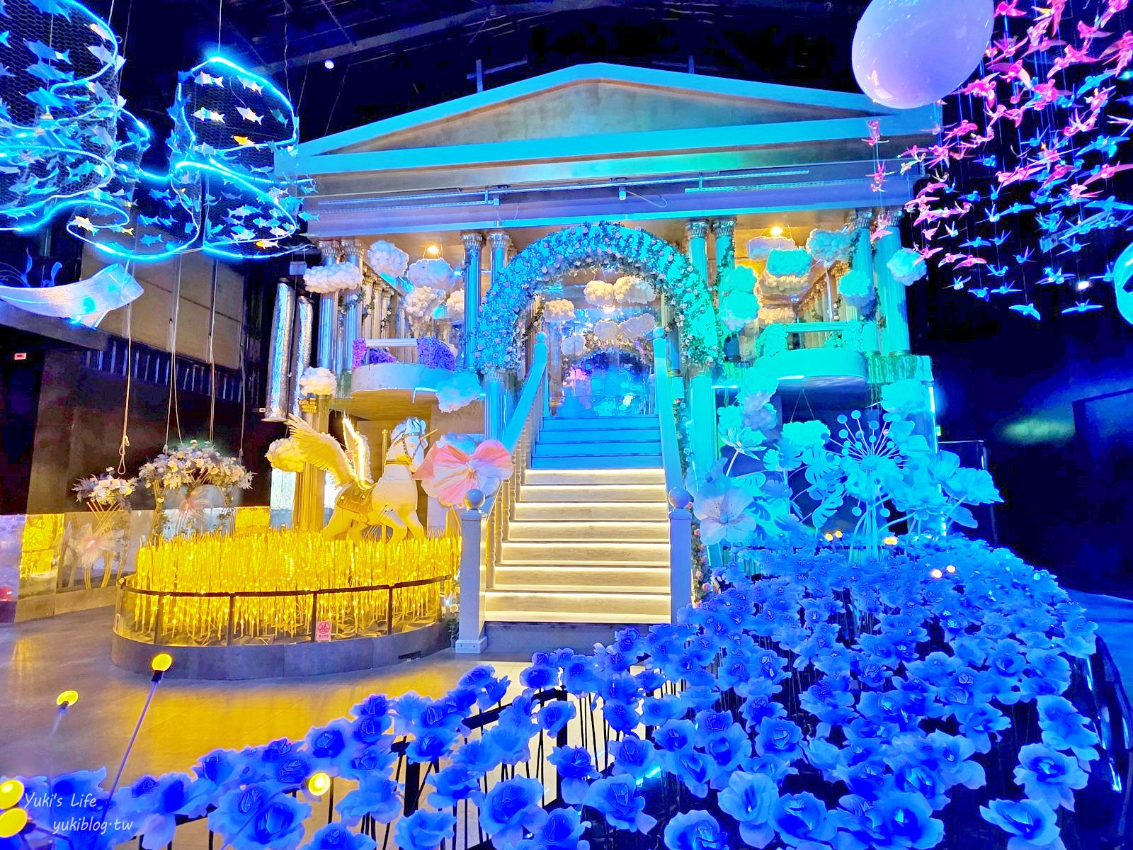 20260302130905_0_4a755d 【台中后里】約客厚禮築夢手創館：驚艷再訪！全新粉紅草皮頑皮豹、女神階梯、翼手龍直升機溜滑梯，進入童話國度！