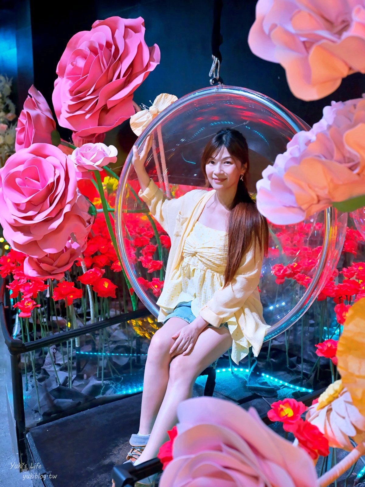 20260302131001_0_472b80 【台中后里】約客厚禮築夢手創館：驚艷再訪！全新粉紅草皮頑皮豹、女神階梯、翼手龍直升機溜滑梯，進入童話國度！