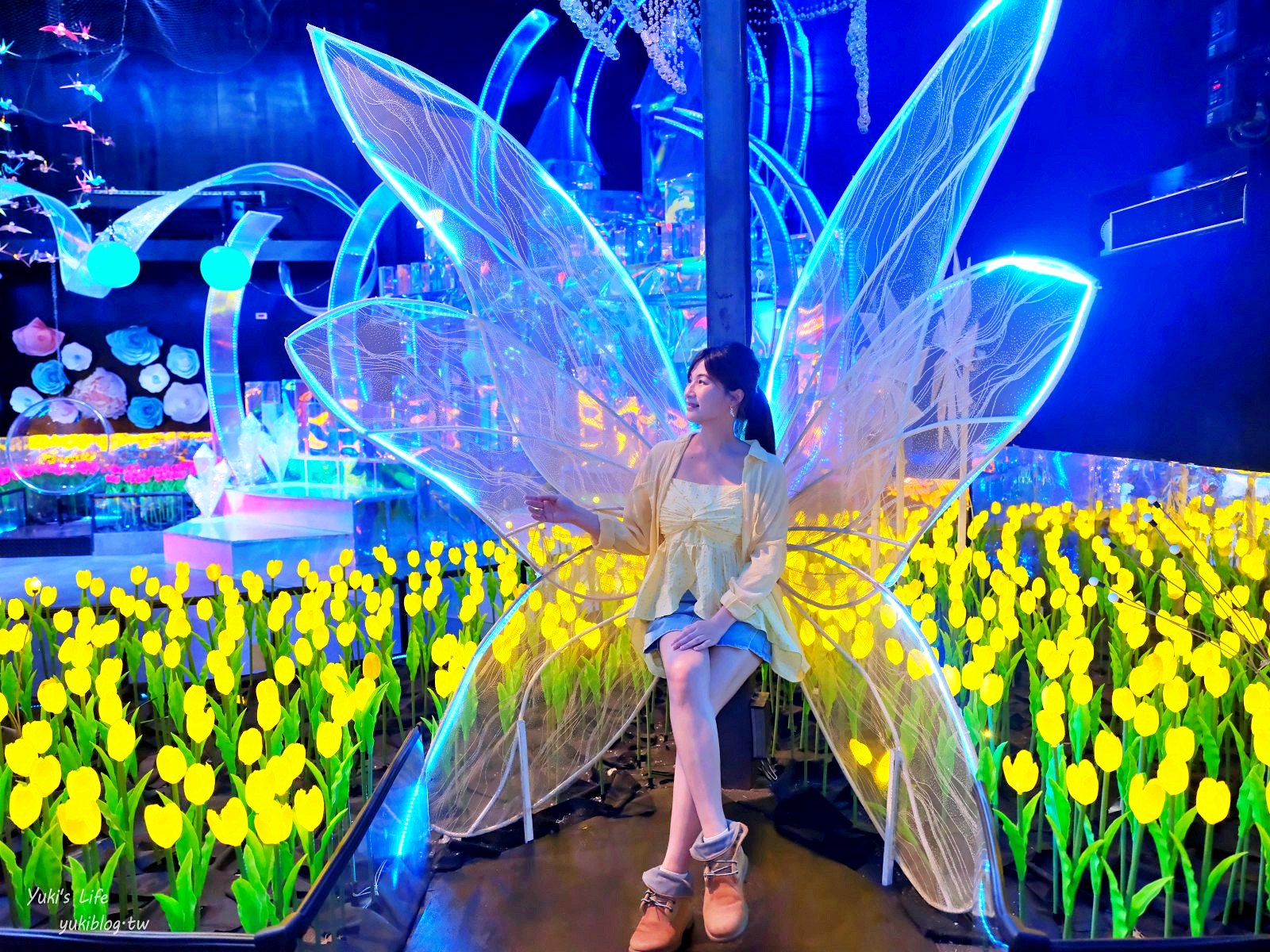 20260302131015_0_fc1f6e 【台中后里】約客厚禮築夢手創館：驚艷再訪！全新粉紅草皮頑皮豹、女神階梯、翼手龍直升機溜滑梯，進入童話國度！