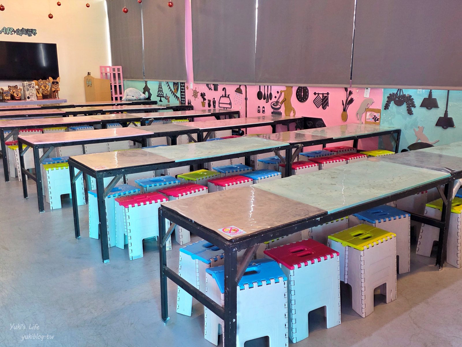 20260302131401_0_57d4a2 【台中后里】約客厚禮築夢手創館：驚艷再訪！全新粉紅草皮頑皮豹、女神階梯、翼手龍直升機溜滑梯，進入童話國度！