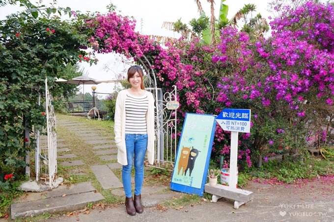 台中【綠大地景觀咖啡館】草泥馬寶寶陪用餐桌邊服務×新社櫻花景點/草泥馬景觀餐廳/露營區 - yuki.tw