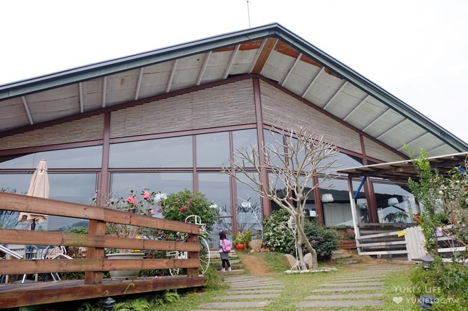 台中【綠大地景觀咖啡館】草泥馬寶寶陪用餐桌邊服務×新社櫻花景點/草泥馬景觀餐廳/露營區 - yuki.tw