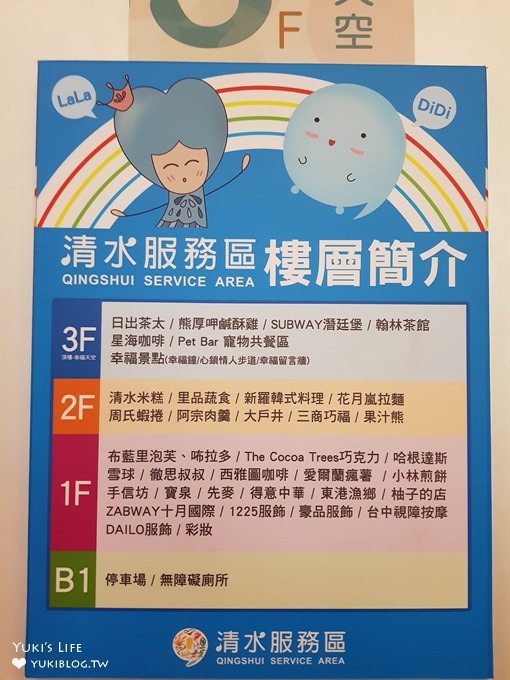 台中免費親子景點【清水休息站幸福天空】海洋主題大型水族箱×幸福鐘×景觀平台約會好去處 - yuki.tw