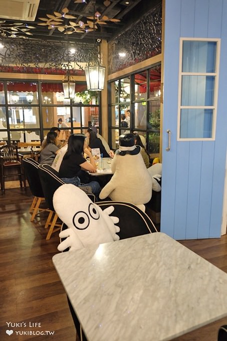 DSCF5597 曼谷親子自由行【嚕嚕米主題餐廳Moomin Cafe】玩偶輪流坐檯的可愛餐廳(暹羅站Siam Center百貨)