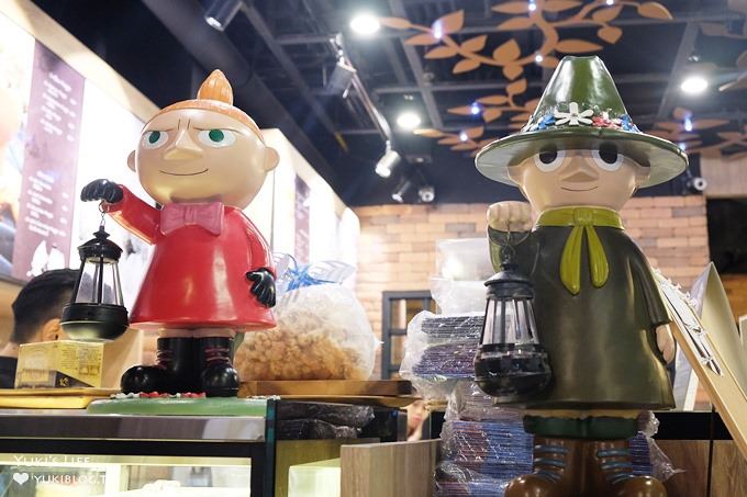 DSCF5600 曼谷親子自由行【嚕嚕米主題餐廳Moomin Cafe】玩偶輪流坐檯的可愛餐廳(暹羅站Siam Center百貨)