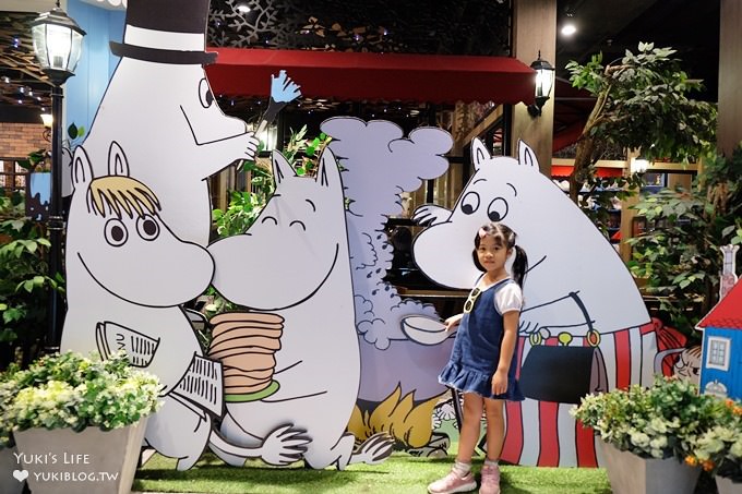 DSCF5641 曼谷親子自由行【嚕嚕米主題餐廳Moomin Cafe】玩偶輪流坐檯的可愛餐廳(暹羅站Siam Center百貨)