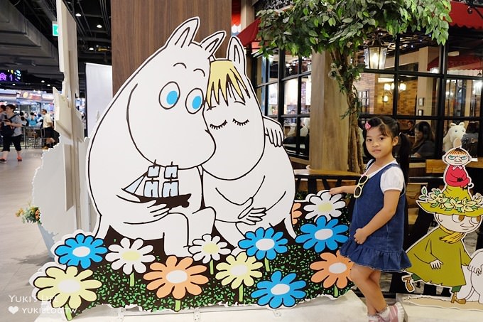 DSCF5645 曼谷親子自由行【嚕嚕米主題餐廳Moomin Cafe】玩偶輪流坐檯的可愛餐廳(暹羅站Siam Center百貨)