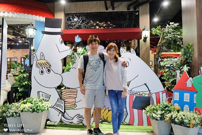 DSCF5649 曼谷親子自由行【嚕嚕米主題餐廳Moomin Cafe】玩偶輪流坐檯的可愛餐廳(暹羅站Siam Center百貨)