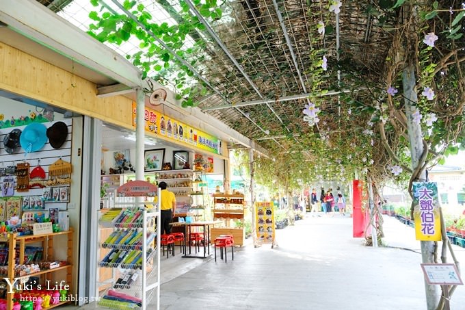 台中景點【中社觀光花市】歐式花海庭園全年可賞花×台中親子烤肉好去處！ - yuki.tw