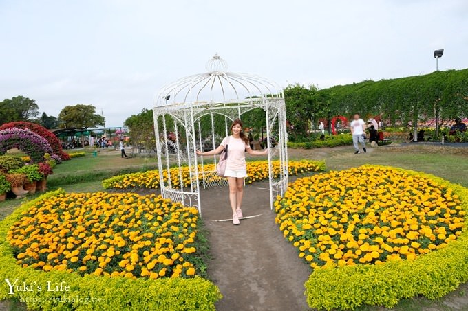 台中景點【中社觀光花市】歐式花海庭園全年可賞花×台中親子烤肉好去處！ - yuki.tw