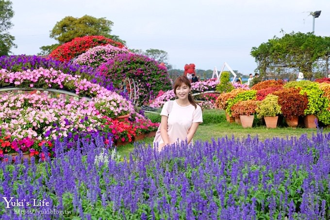 台中景點【中社觀光花市】歐式花海庭園全年可賞花×台中親子烤肉好去處！ - yuki.tw