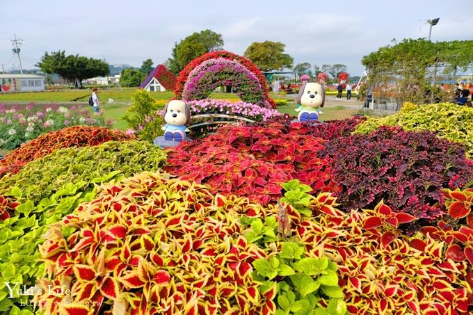 台中景點【中社觀光花市】歐式花海庭園全年可賞花×台中親子烤肉好去處！ - yuki.tw