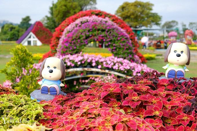 台中景點【中社觀光花市】歐式花海庭園全年可賞花×台中親子烤肉好去處！ - yuki.tw