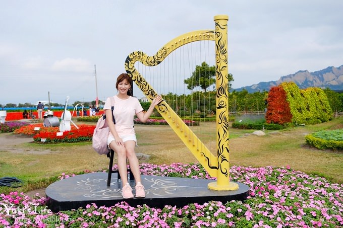 台中景點【中社觀光花市】歐式花海庭園全年可賞花×台中親子烤肉好去處！ - yuki.tw