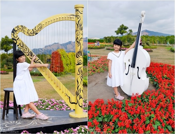 台中景點【中社觀光花市】歐式花海庭園全年可賞花×台中親子烤肉好去處！ - yuki.tw