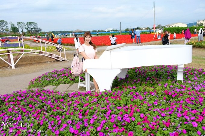 台中景點【中社觀光花市】歐式花海庭園全年可賞花×台中親子烤肉好去處！ - yuki.tw