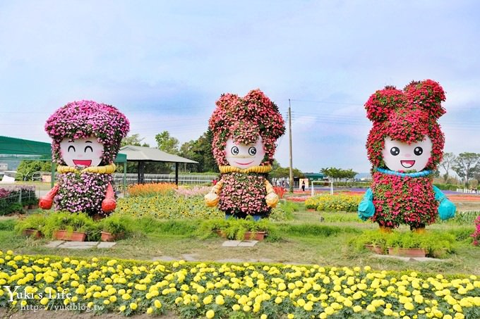 台中景點【中社觀光花市】歐式花海庭園全年可賞花×台中親子烤肉好去處！ - yuki.tw